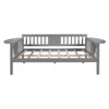 Full Size Comfort Daybed, Slat Support - Gray