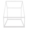 Full Size Playhouse Style Bed - White