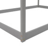 Full Size Playhouse Style Bed - Gray