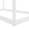 Twin Size Playhouse Style Bed - White