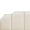Twin Size Upholstered Classic Daybed With Drawers, Slat Support - Beige