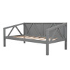 Twin Size Daybed, Slat Support - Gray