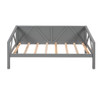 Twin Size Daybed, Slat Support - Gray