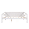 Full Size Daybed, Slat Support - White
