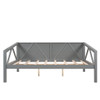 Full Size Daybed, Slat Support - Gray