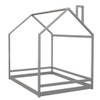 Full Size Playhouse Bed - Gray