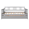 Full Size DayBed With Twin Size Trundle - Gray