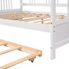 Full Size DayBed With Twin Size Trundle - White