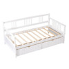 Twin Size DayBed With 2 Drawers - White