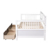 Twin Size DayBed With 2 Drawers - White
