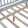 Full Size Daybed Bed With Two Drawers - Gray