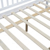 Full Size Daybed Bed With Two Drawers - White