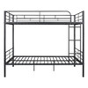 Full Over Full Metal Bunk Bed - Black