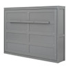 Full Size, Murphy Wall Bed - Gray