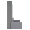 Queen Size Murphy Wall Bed With Cushion - Gray