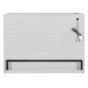Full Size Murphy Bed With Large Drawers, Space Saving Design - White