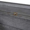 Queen Murphy Elegant Bed With Spacious Drawers - Gray