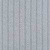 Twin Size L Shaped Upholstered Daybed - Gray