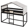 Twin Over Twin Bunk Bed & Tent - Espresso