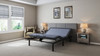 Bt2000 - Queen Adjustable Bed Base With Full-Range Positions Adjustment - Blue / Gray