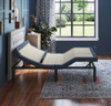 Bt6500 - King Adjustable Bed Base With Head / Foot Tilt And Lumbar Position Adjustment - Blue / Gray