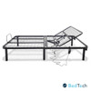 Bthu - California King Adjustable Bed Base With Head Position Adjustment - Black