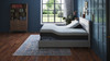 Copper Lux Hybrid - 12" Split Top California King Mattress With Copper Infused Contouring Memory Comfort Layer And Supportive Coil System - Black / Gray