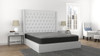 CS Hybrid - 8" Full Pocket Coil Mattress - Black / Gray