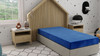 Kids Pedic - 7" Full Waterproof Protection Mattress - Blue