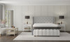 Pur Chill - 12" California King Soft Mattress With Phase Change Cooling Fabric - White / Gray