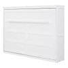 Full Size Murphy Wall Bed - White