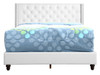Queen Upholstered Bed - White