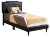 Deb - Twin Bed - Black