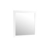 Modern Design Transitional Wall Mirror - White