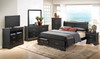 Louis Phillipe - Full Storage Elegant Bed - Black