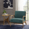 Lounge Chair Mid Century Style - Teal