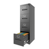 Premium Drawer File Cabinet With Lock, Metal Vertical Design, A4 Legal / Letter Size