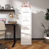 Premium Drawer File Cabinet With Lock, Metal Vertical Design, A4 Legal / Letter Size