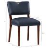 Bryson Retro Modern Dining Chair (Set of 2) - Dark Navy