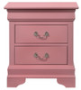 Louis Phillipe - Nightstand - Pink