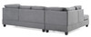 Malone - Versatile Sectional - Gray