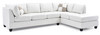 Malone - Sectional - White