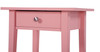 Contemporary Nightstand - Pink