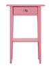 Contemporary Nightstand - Pink
