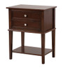 Newton - Stylish Contemporary Nightstand - Cappuccino