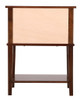 Newton - Stylish Contemporary Nightstand - Cappuccino