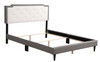 Deb - Queen Bed - Light Gray