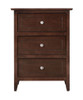 Daniel - Transitional Nightstand - Cappuccino