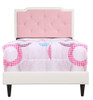 Deb - Twin Bed - White And Pink