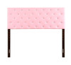 Full Cheerful Adjustable Headboard - Pink
